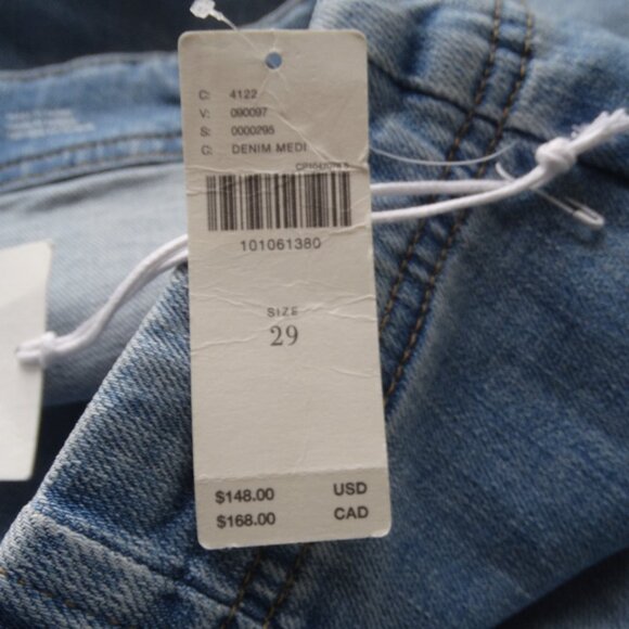 NEW PILCRO by Anthropologie Grassland Mid-Rise Wide-Leg Crop Jeans Size 29, $148 - Picture 4 of 11